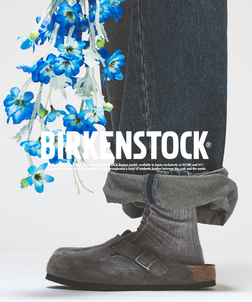 417 EDIFICE(フォーワンセブンエディフィス)の「限定 BIRKENSTOCK / ビルケンシュトック Boston SFB Narrow(サンダル・メンズ・チャコールグレー/ピンク/ブラウン・43/42/41/40/44)」の5枚目の写真