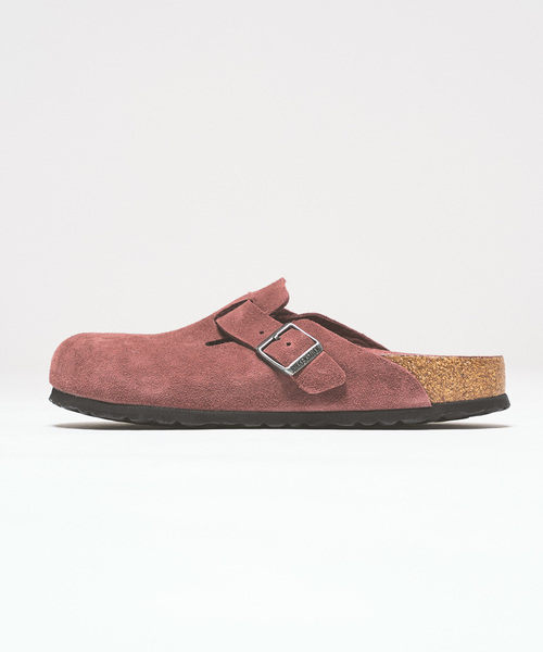 417 EDIFICE(フォーワンセブンエディフィス)の「限定 BIRKENSTOCK / ビルケンシュトック Boston SFB Narrow(サンダル・メンズ・チャコールグレー/ピンク/ブラウン・43/42/41/40/44)」の21枚目の写真
