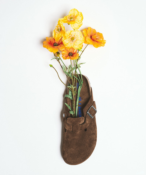 417 EDIFICE(フォーワンセブンエディフィス)の「限定 BIRKENSTOCK / ビルケンシュトック Boston SFB Narrow(サンダル・メンズ・チャコールグレー/ピンク/ブラウン・43/42/41/40/44)」の2枚目の写真