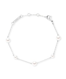 Daniel Wellington(�_�j�G���E�F�����g��)��Pearl Step Bracelet ���[�Y�S�[���h�^�S�[���h�^�V���o�[(�u���X���b�g)