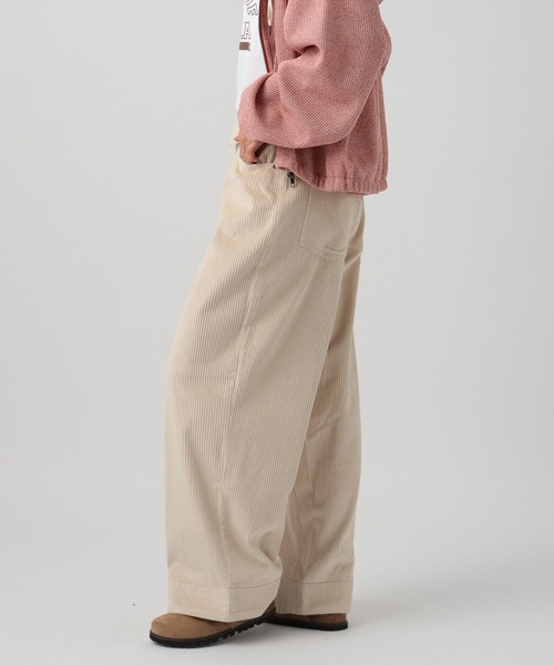 BAYFLOW(ベイフロー)の「ターンバックウエストパンツ(その他パンツ・レディース・オフホワイト/ピンク/インディゴブルー/ブラウン・SMALL/MEDIUM)」の8枚目の写真