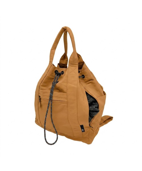 ROOTOTE(ルートート)の「ルートート / リュック 2way トートバッグ A4 撥水 軽量 通勤 通学 マザーズバッグ SC.セオルー.ドローストリング-B(バックパック/リュック・レディース・グレー/レッド/ブラック/タン・FREE)」の9枚目の写真