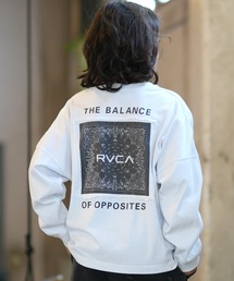RVCA（ルーカ）の「RVCA/ルーカ 長袖 Tシャツ ロンT バンダナロゴ バックプリント BG046050（Tシャツ/カットソー）」