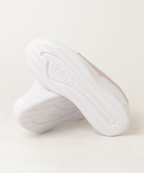 PUMA（プーマ）の「プーマ PUMA コートバエ（スニーカー・レディース・ホワイト×ピンク・23.0cm/23.5cm/24.0cm/24.5cm/25.0cm）」の3枚目の写真
