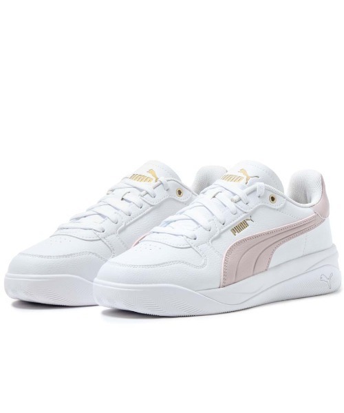 PUMA（プーマ）の「プーマ PUMA コートバエ（スニーカー・レディース・ホワイト×ピンク・23.0cm/23.5cm/24.0cm/24.5cm/25.0cm）」の5枚目の写真