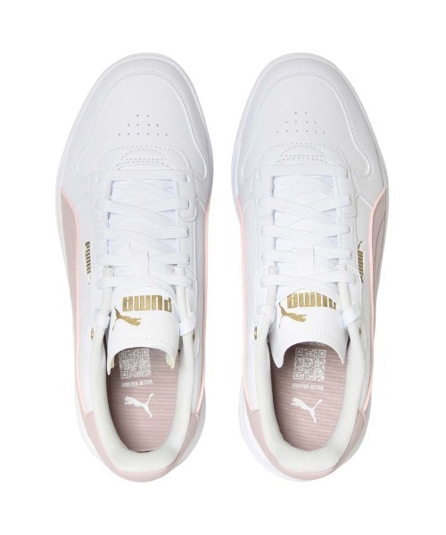 PUMA（プーマ）の「プーマ PUMA コートバエ（スニーカー・レディース・ホワイト×ピンク・23.0cm/23.5cm/24.0cm/24.5cm/25.0cm）」の6枚目の写真