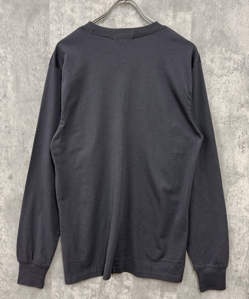 SHISKY(シスキー)の「ヘンリーネック ちょいBIGロンT(846-103)(Tシャツ/カットソー・メンズ・オートミール/杢グレー/チャコールグレー/ネイビー/ブラック/オフホワイト・M/L/XL)」の7枚目の写真