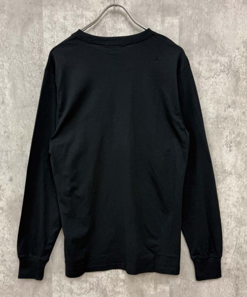 SHISKY(シスキー)の「ヘンリーネック ちょいBIGロンT(846-103)(Tシャツ/カットソー・メンズ・オートミール/杢グレー/チャコールグレー/ネイビー/ブラック/オフホワイト・M/L/XL)」の9枚目の写真