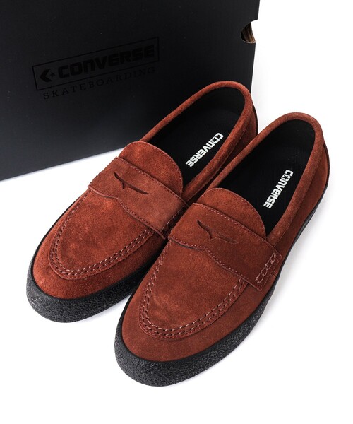 CONVERSE(コンバース)の「【CONVERSE/コンバース】CS LOAFER Ⅱ SK 26AW(スニーカー・メンズ・ブラウン・27/28/26)」の1枚目の写真