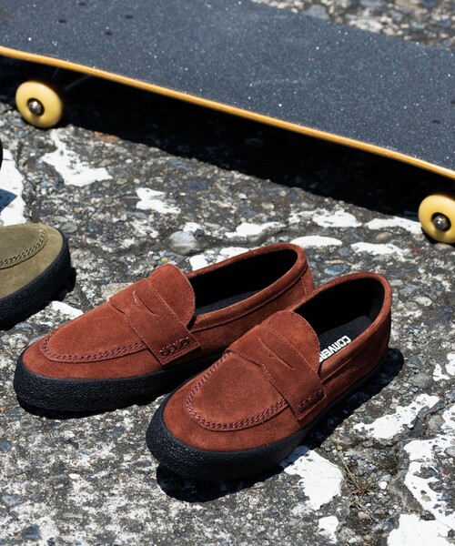 CONVERSE(コンバース)の「【CONVERSE/コンバース】CS LOAFER Ⅱ SK 26AW(スニーカー・メンズ・ブラウン・27/28/26)」の2枚目の写真