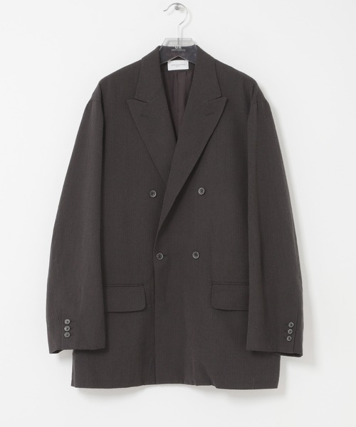 URBAN RESEARCH(アーバンリサーチ)の「new basic WOOL SILK LINEN DOUBLE JACKET(テーラードジャケット・メンズ・ブラウン・MEDIUM/LARGE)」の11枚目の写真