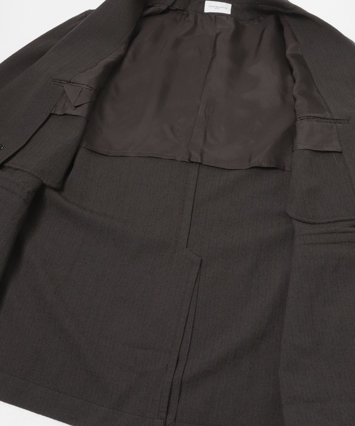 URBAN RESEARCH(アーバンリサーチ)の「new basic WOOL SILK LINEN DOUBLE JACKET(テーラードジャケット・メンズ・ブラウン・MEDIUM/LARGE)」の13枚目の写真
