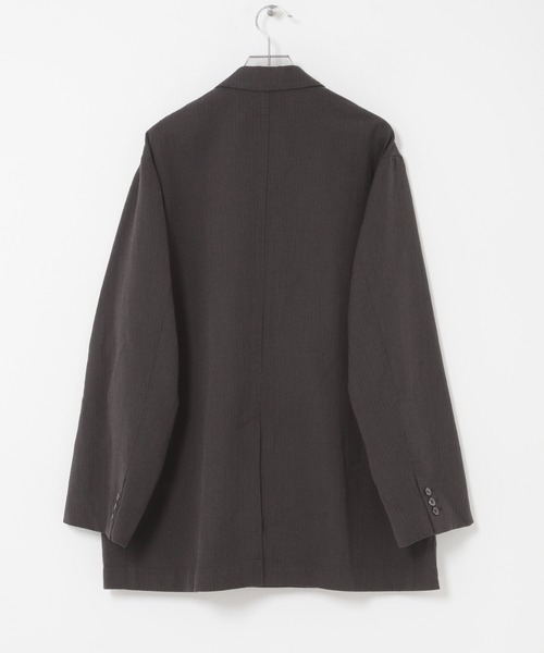 URBAN RESEARCH(アーバンリサーチ)の「new basic WOOL SILK LINEN DOUBLE JACKET(テーラードジャケット・メンズ・ブラウン・MEDIUM/LARGE)」の14枚目の写真