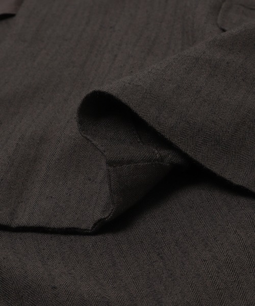 URBAN RESEARCH(アーバンリサーチ)の「new basic WOOL SILK LINEN DOUBLE JACKET(テーラードジャケット・メンズ・ブラウン・MEDIUM/LARGE)」の15枚目の写真