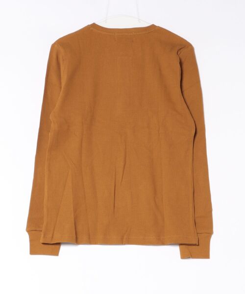VIBGYOR(ヴィブジョー)の「【Bls】 【ZM】【Bling Leads】サーマルワッフル ヘンリーネック長袖TEE(BL)(Tシャツ/カットソー・メンズ・チャコールグレー/ライトブルー/ブラウン/アイボリー・LARGE/X-LARGE/MEDIUM)」の8枚目の写真