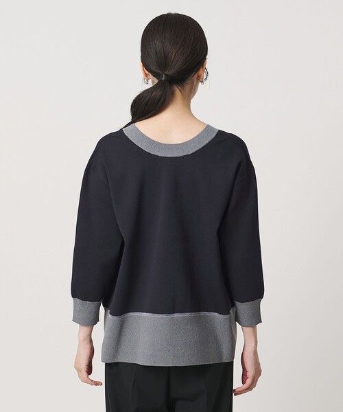 UNITED ARROWS(ユナイテッドアローズ)の「8分袖 ミニマル 2WAY カーディガン ‐ウォッシャブル‐(カーディガン/ボレロ・レディース・ダークグレー/ネイビー/ベージュ・FREE)」の13枚目の写真