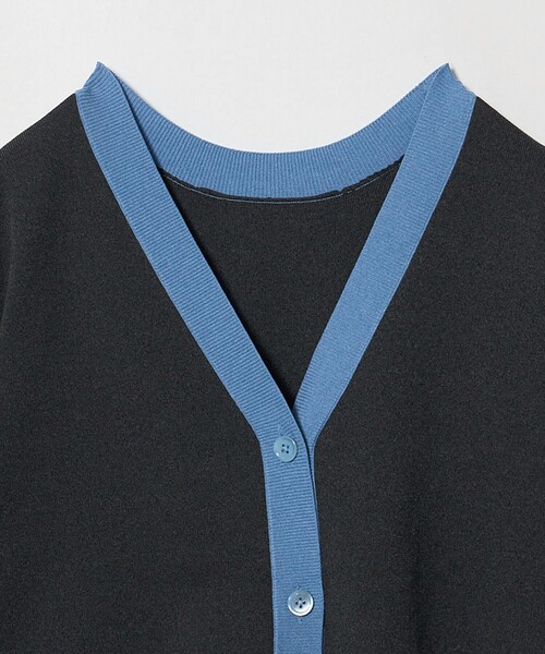 UNITED ARROWS(ユナイテッドアローズ)の「8分袖 ミニマル 2WAY カーディガン ‐ウォッシャブル‐(カーディガン/ボレロ・レディース・ダークグレー/ネイビー/ベージュ・FREE)」の15枚目の写真