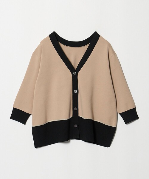 UNITED ARROWS(ユナイテッドアローズ)の「8分袖 ミニマル 2WAY カーディガン ‐ウォッシャブル‐(カーディガン/ボレロ・レディース・ダークグレー/ネイビー/ベージュ・FREE)」の18枚目の写真