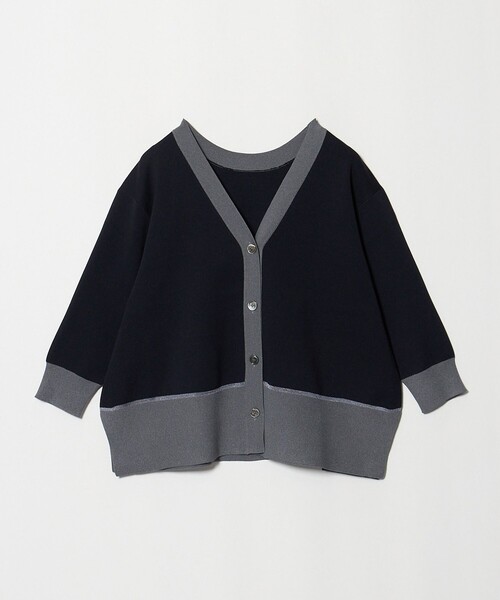UNITED ARROWS(ユナイテッドアローズ)の「8分袖 ミニマル 2WAY カーディガン ‐ウォッシャブル‐(カーディガン/ボレロ・レディース・ダークグレー/ネイビー/ベージュ・FREE)」の21枚目の写真
