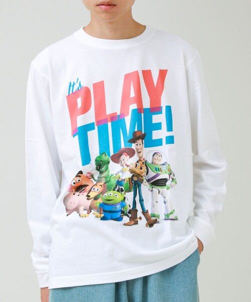 SCREEN STARS(スクリーンスターズ)の「【SCREEN STARS/スクリーンスターズ】Toy Story トイストーリー ロンT(Tシャツ/カットソー・メンズ・ホワイト系その他/ブラック系その他/ホワイト系その他2/ホワイト系その他3/ブラック系その他2/ブラック系その他3・M/L)」の1枚目の写真