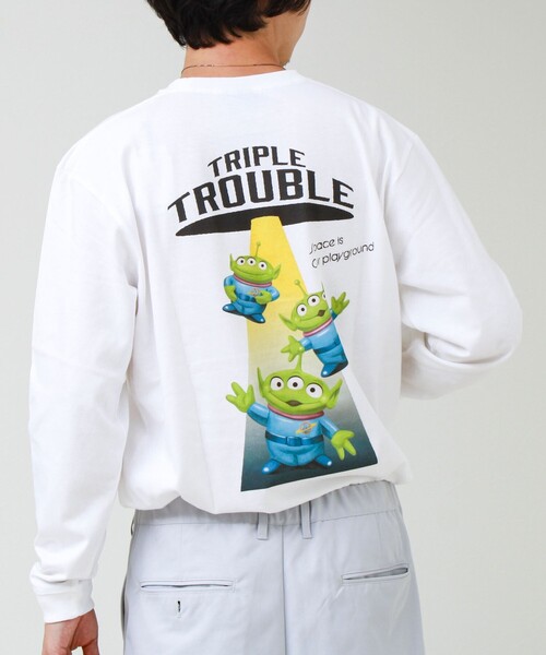SCREEN STARS(スクリーンスターズ)の「【SCREEN STARS/スクリーンスターズ】Toy Story トイストーリー ロンT(Tシャツ/カットソー・メンズ・ホワイト系その他/ブラック系その他/ホワイト系その他2/ホワイト系その他3/ブラック系その他2/ブラック系その他3・M/L)」の3枚目の写真