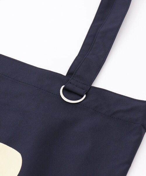 MAQWEL(マクウェル)の「【MAQWEL/マクウェル】TOTE BAG 2(エコバッグ/サブバッグ・レディース・ネイビー/オフホワイト・FREE)」の8枚目の写真