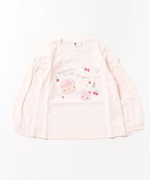 KP（ケーピー）の「シャカシャカスパンコール入りマカロン 長袖Tシャツ（Tシャツ/カットソー）」
