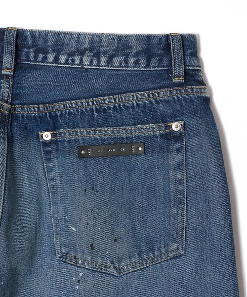 CRIMIE(クライミー)の「BORN FREE TAPERED AUTHENTIC SELVEDGE GARAGE USED JEANS - INDIGO MADE IN JAPAN(デニムパンツ・メンズ・インディゴブルー・XXL/XL/L/M/S)」の6枚目の写真