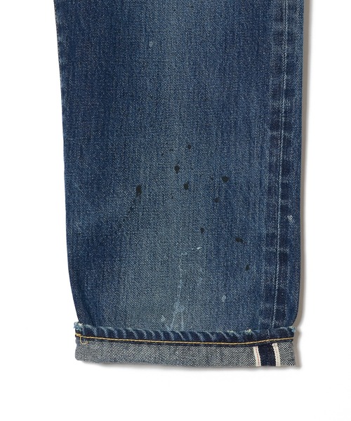 CRIMIE(クライミー)の「BORN FREE TAPERED AUTHENTIC SELVEDGE GARAGE USED JEANS - INDIGO MADE IN JAPAN(デニムパンツ・メンズ・インディゴブルー・XXL/XL/L/M/S)」の7枚目の写真