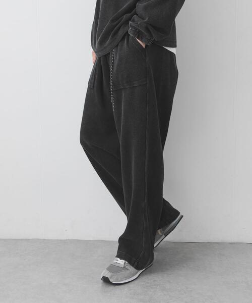 URBAN RESEARCH Sonny Label(アーバンリサーチサニーレーベル)の「ヴィンテージライクワッフルイージーパンツ(その他パンツ・メンズ・ブラック/ネイビー・MEDIUM/LARGE)」の3枚目の写真