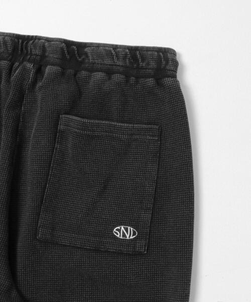 URBAN RESEARCH Sonny Label(アーバンリサーチサニーレーベル)の「ヴィンテージライクワッフルイージーパンツ(その他パンツ・メンズ・ブラック/ネイビー・MEDIUM/LARGE)」の10枚目の写真