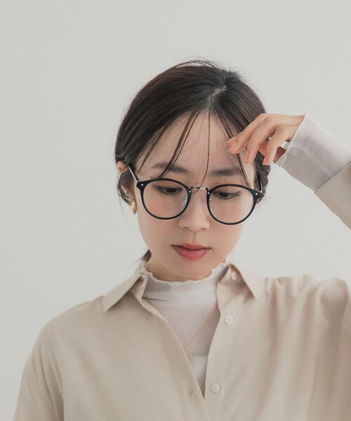 URBAN RESEARCH DOORS(アーバンリサーチドアーズ)の「ボストンダテメガネ(メガネ・レディース・ブラウン系その他/ブラック・-)」の3枚目の写真