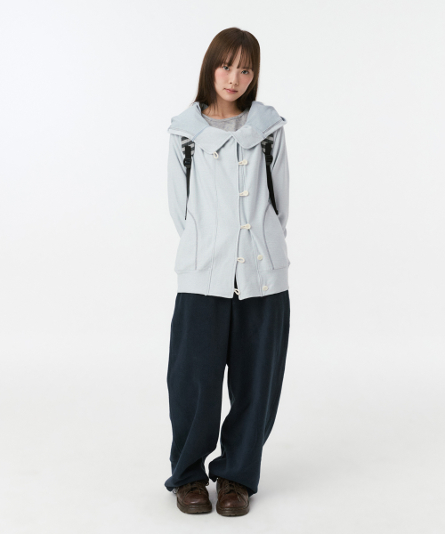 OHESHIO（オヘシオ）の「SIGNATURE EMBROIDERY FLEECE PANTS, NAVY（その他パンツ・レディース・その他・FREE）」の3枚目の写真