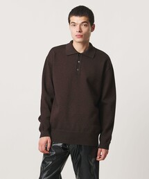 <UNITED ARROWS & SONS> CHARLIE L/SLV PL/ポロニット