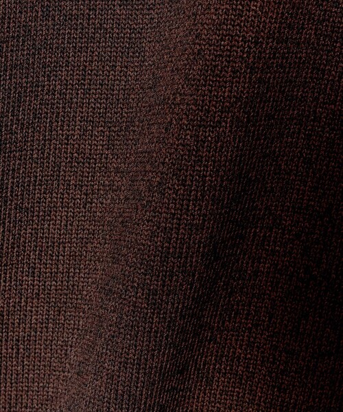 UNITED ARROWS & SONS(ユナイテッドアローズアンドサンズ)の「<UNITED ARROWS & SONS> CHARLIE L/SLV PL/ポロニット(ニット/セーター・メンズ・ダークブラウン/ブラック・S/M/L/XL)」の18枚目の写真