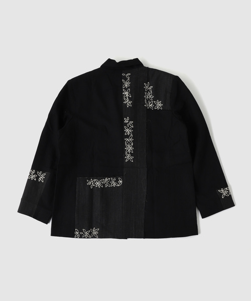 JOURNAL STANDARD(ジャーナルスタンダード)の「KARTIK RESEARCH カルティック リサーチ Two Button Blazer-W/L(その他アウター・メンズ・ブラック・LARGE/MEDIUM)」の2枚目の写真