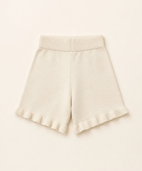 United store(ユナイテッドストア)の「裾フリルニットショートパンツ(その他パンツ・レディース・ダークグレー/ブラック/アイボリー・FREE)」の14枚目の写真