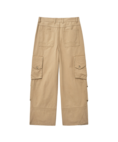 MISEKISEOUL MEN(ミセキソウルメンズ)の「ビッグポケットパラシュートパンツ ベージュ(その他パンツ・メンズ・その他・1/2/3)」の3枚目の写真