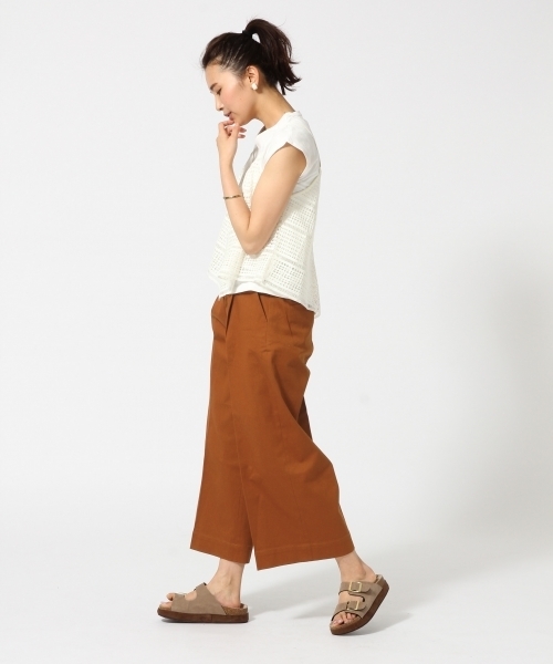 GLOBAL WORK（グローバルワーク）の「アソートキャミレイヤー半袖/713157（Tシャツ/カットソー・レディース・その他/ホワイト/ブラック/ブルー/ネイビー・LARGE/MEDIUM）」の6枚目の写真