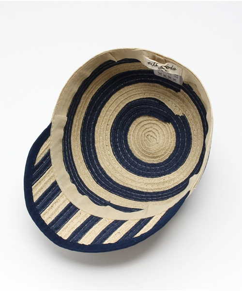 Milk x Soda（ミルクソーダ）の「【Milk&Soda(ミルクアンドソーダ)】 ELIN ライディング キャップ（キャップ・キッズ・ネイビー・FREE）」の4枚目の写真