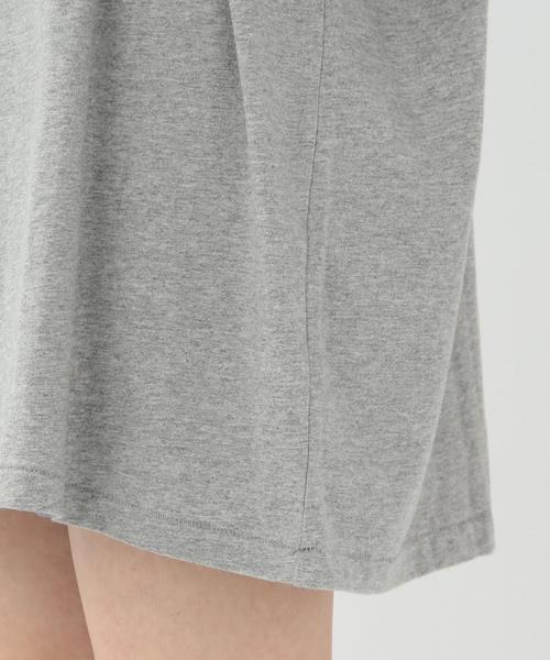 Another Edition（アナザーエディション）の「ビッグロゴT/ AEBC BIG ロゴ TEE◆（Tシャツ/カットソー・レディース・ホワイト/ライトグレー/ネイビー・フリー）」の17枚目の写真