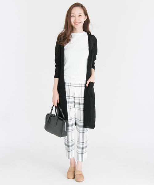 URBAN RESEARCH（アーバンリサーチ）の「UR Acuta ガウンガーディガン（カーディガン/ボレロ・レディース・カーキ/ブラック/キャメル・FREE）」の15枚目の写真