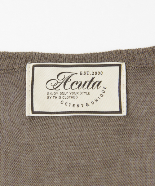 URBAN RESEARCH（アーバンリサーチ）の「UR Acuta ガウンガーディガン（カーディガン/ボレロ・レディース・カーキ/ブラック/キャメル・FREE）」の14枚目の写真