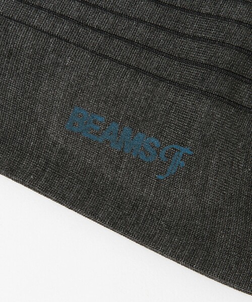 BEAMS F(ビームスエフ)の「BEAMS F / シルクリブソックス(ソックス/靴下・メンズ・チャコールグレー/ダークグリーン/ネイビー/ワイン・ONE SIZE)」の12枚目の写真