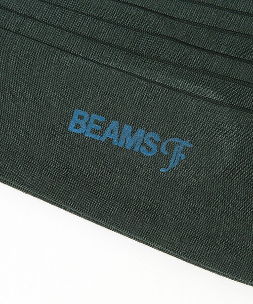 BEAMS F(ビームスエフ)の「BEAMS F / シルクリブソックス(ソックス/靴下・メンズ・チャコールグレー/ダークグリーン/ネイビー/ワイン・ONE SIZE)」の13枚目の写真