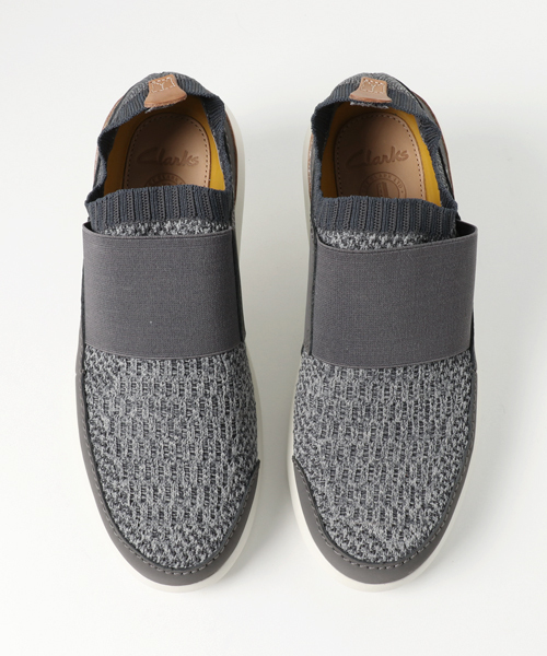 Clarks(クラークス)の「Pitman Step / メンズ スリッポンスニーカー ピットマンステップ (グレー)(スニーカー・メンズ・グレー・6/7/7.5/8.5/9/11/10/10.5/6.5/8/9.5)」の5枚目の写真