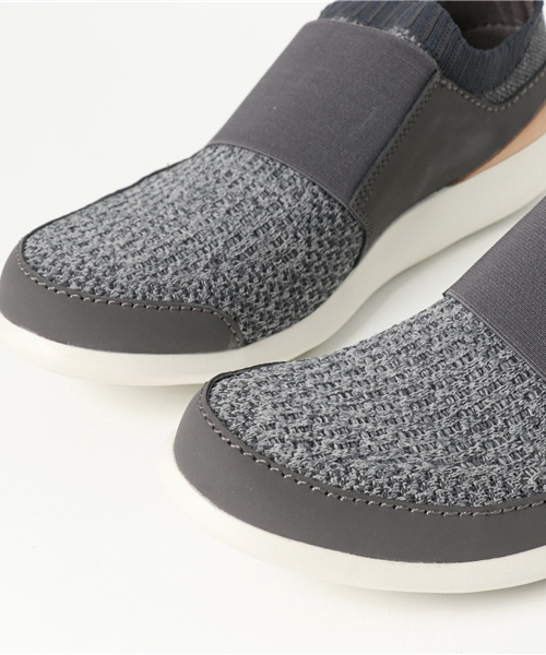 Clarks(クラークス)の「Pitman Step / メンズ スリッポンスニーカー ピットマンステップ (グレー)(スニーカー・メンズ・グレー・6/7/7.5/8.5/9/11/10/10.5/6.5/8/9.5)」の6枚目の写真