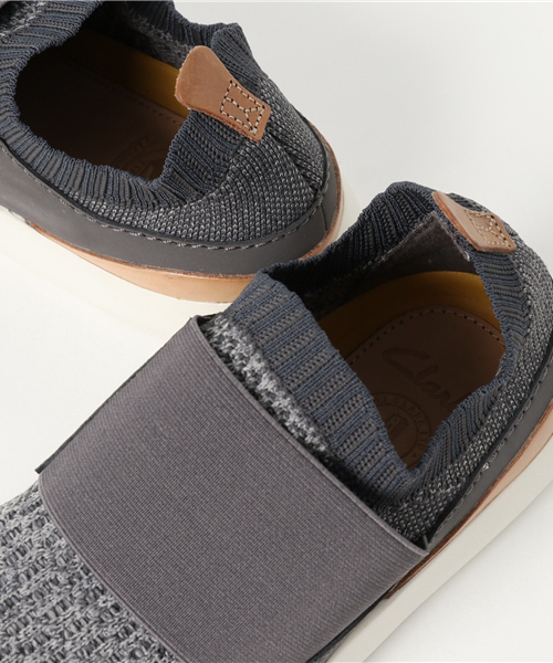 Clarks(クラークス)の「Pitman Step / メンズ スリッポンスニーカー ピットマンステップ (グレー)(スニーカー・メンズ・グレー・6/7/7.5/8.5/9/11/10/10.5/6.5/8/9.5)」の7枚目の写真