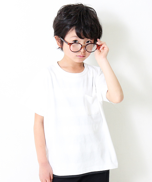 devirock（デビロック）の「BIGシルエット半袖Tシャツ ビッグT BIGTシャツ（Tシャツ/カットソー・キッズ・ホワイト/ブルー/ブラック/カーキ/杢グレー/グリーン系その他/パープル系その他・100cm/110cm/140cm/120cm/130cm/160cm/150cm）」の2枚目の写真