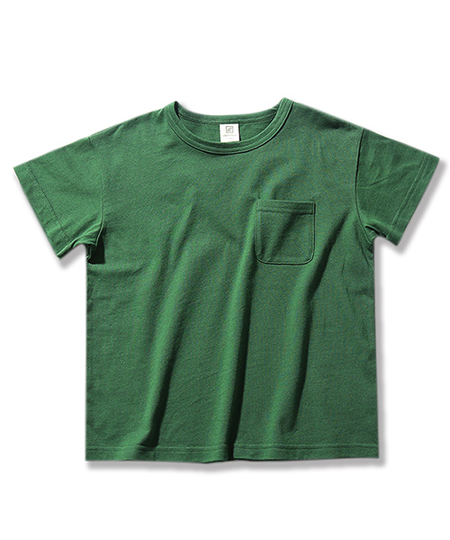 devirock（デビロック）の「BIGシルエット半袖Tシャツ ビッグT BIGTシャツ（Tシャツ/カットソー・キッズ・ホワイト/ブルー/ブラック/カーキ/杢グレー/グリーン系その他/パープル系その他・100cm/110cm/140cm/120cm/130cm/160cm/150cm）」の10枚目の写真